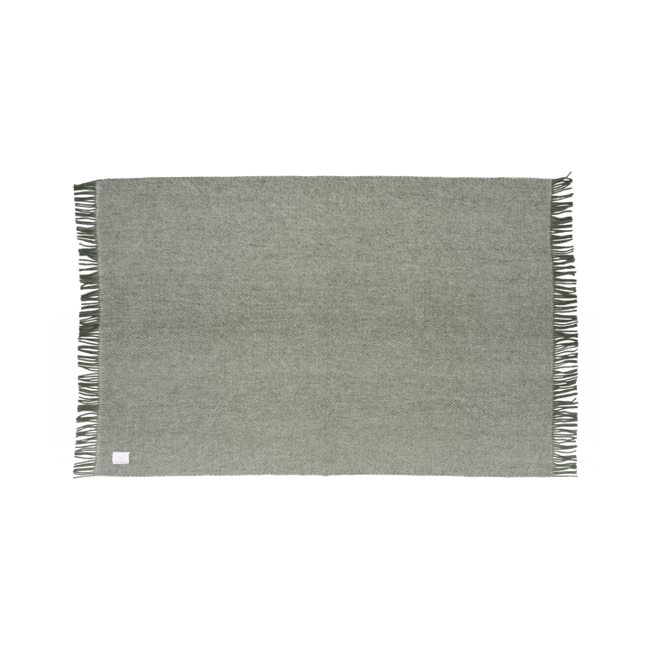 Sandstone ウールスロー 130x180 cm, Khaki green Scandi Living | スカンジリビング