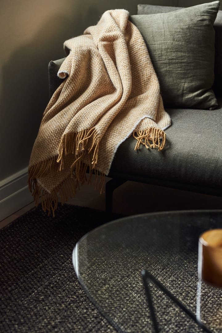 Sandstone ウールスロー 130x180 cm, Mustard Scandi Living | スカンジリビング