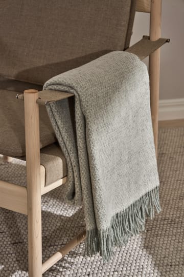 Sandstone ウールスロー 130x180 cm - Sage Melange - Scandi Living | スカンジリビング