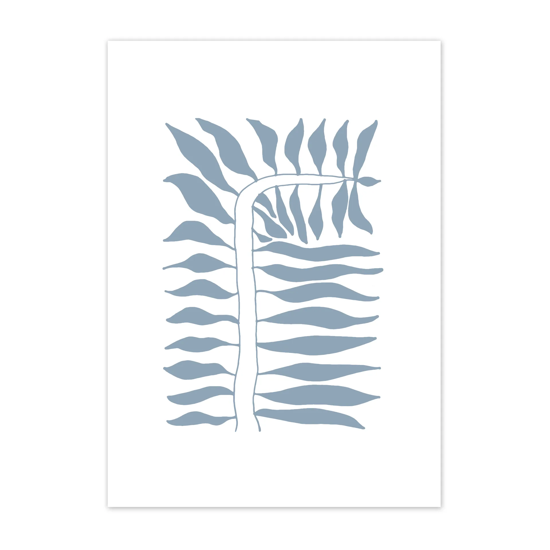 Seeding ポスター blue, 30x40 cm Scandi Living | スカンジリビング