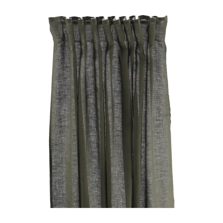 Serenity マルチバンド付きカーテン 129x250 cm - Forest green - Scandi Living | スカンジリビング