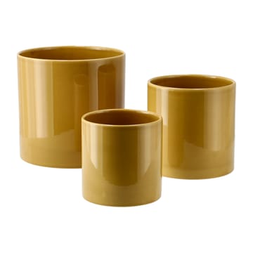 Sleek 植木鉢 Ø12 cm - Mustard - Scandi Living | スカンジリビング