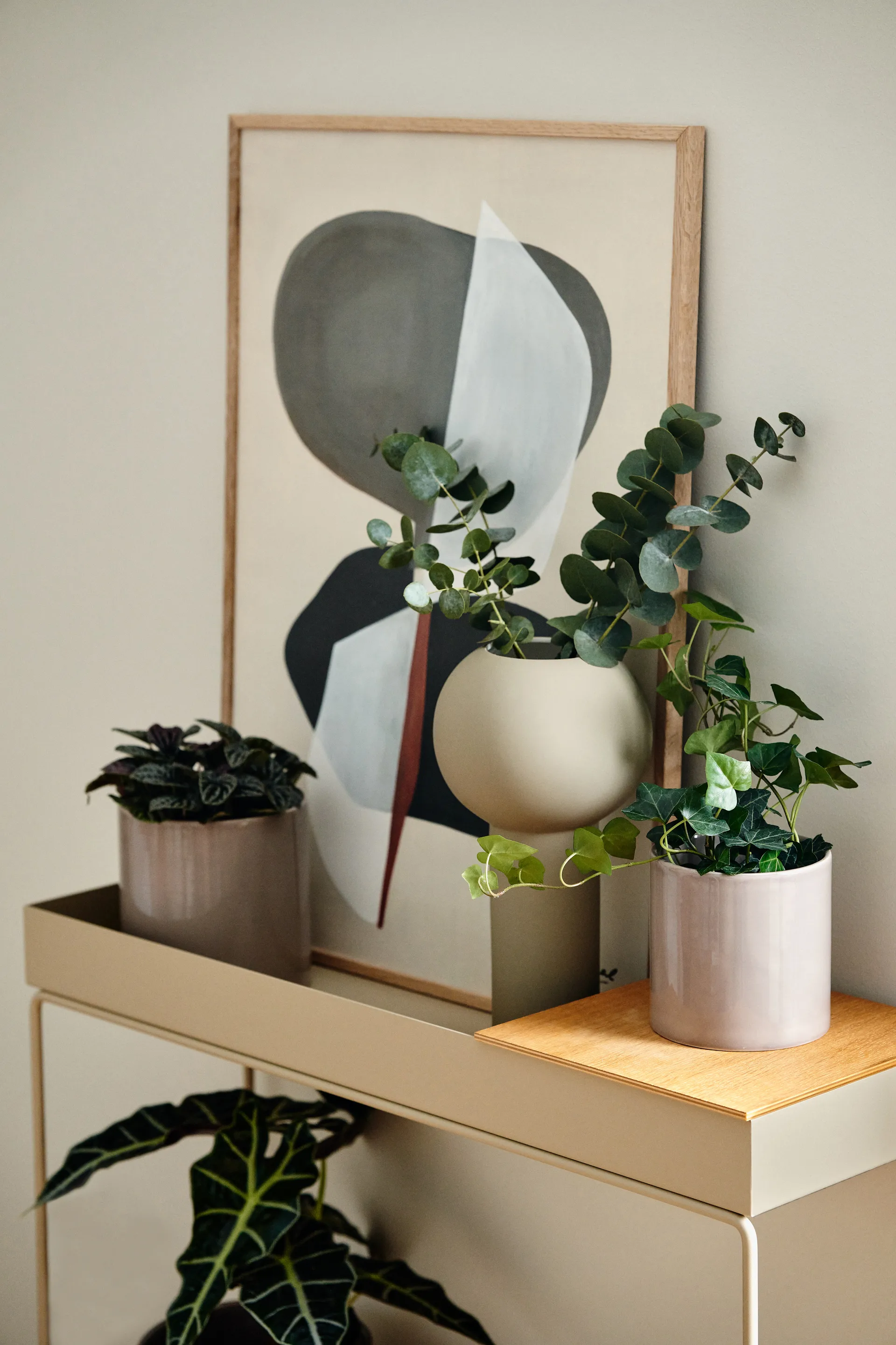 Sleek 植木鉢 Ø15 cm, Beige Scandi Living | スカンジリビング