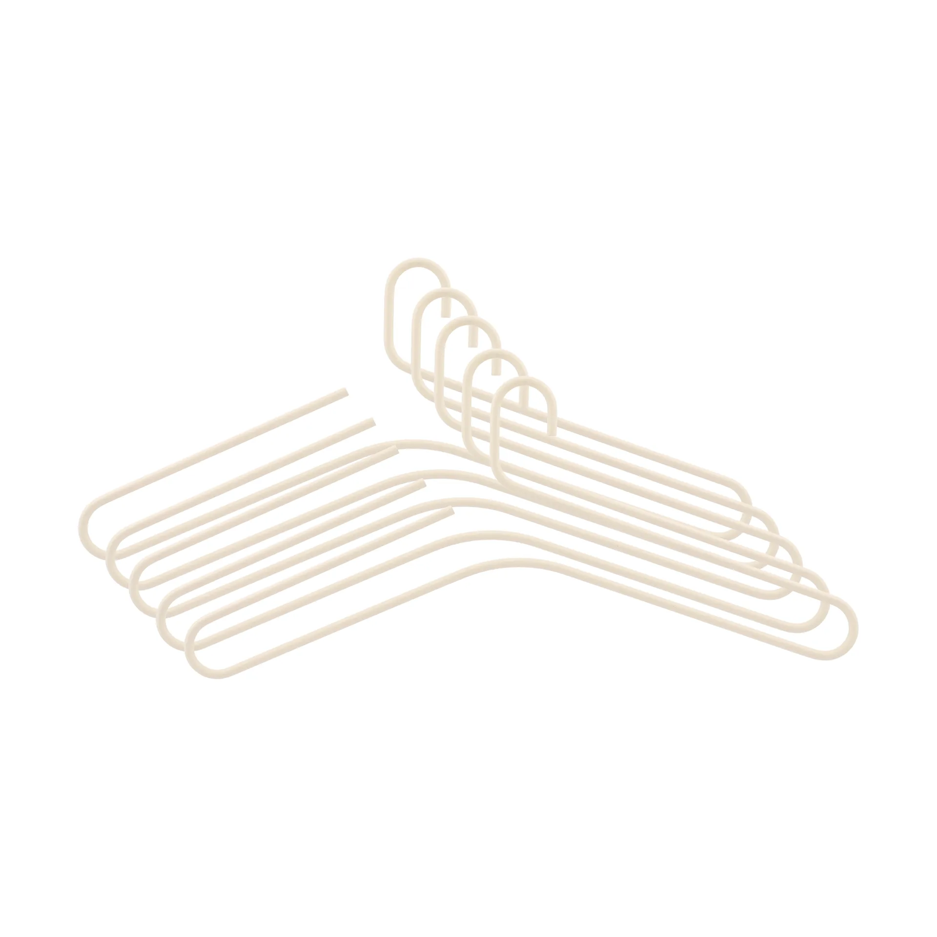 Smooth ハンガー 5個, Beige Scandi Living | スカンジリビング