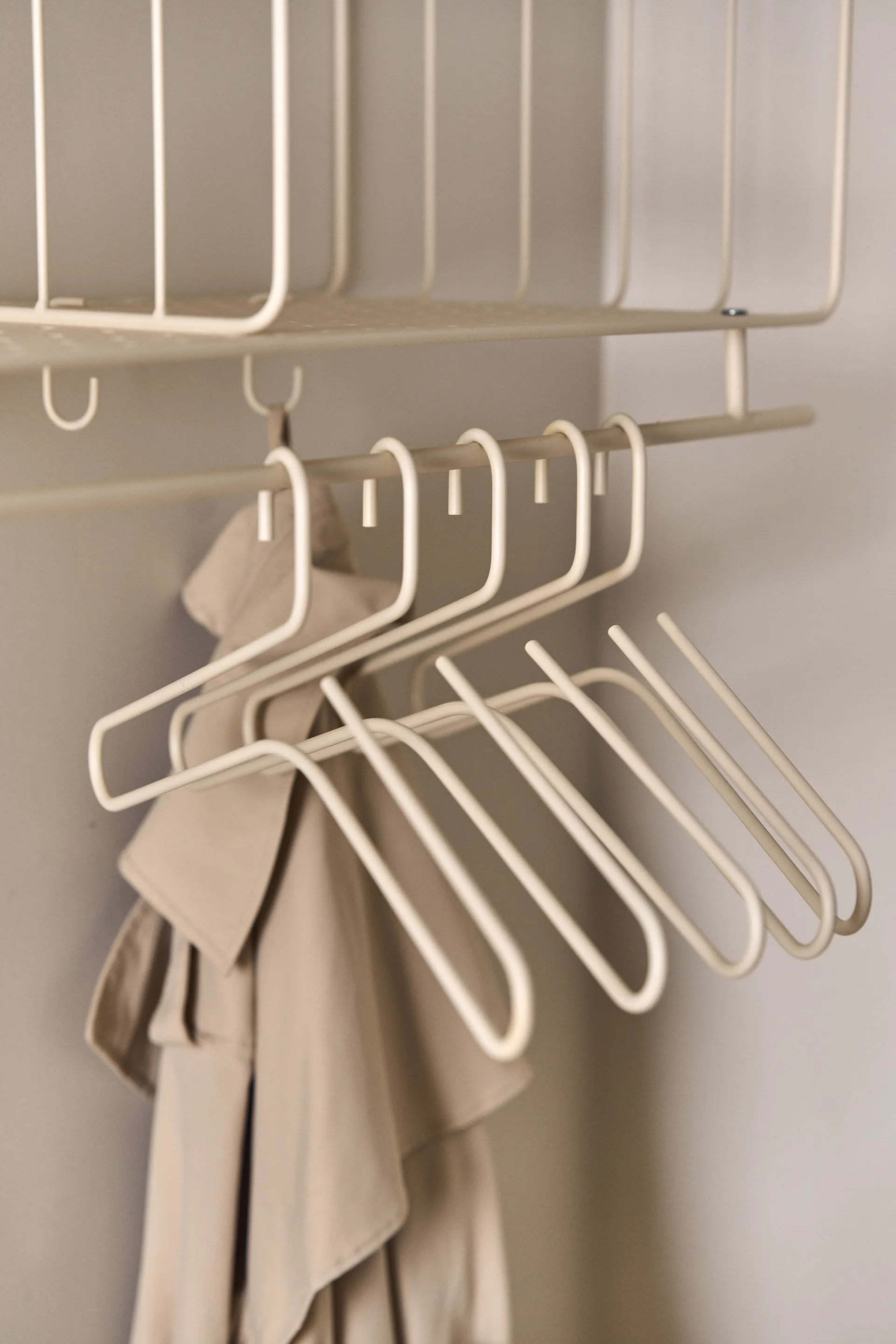 Smooth ハンガー 5個, Beige Scandi Living | スカンジリビング