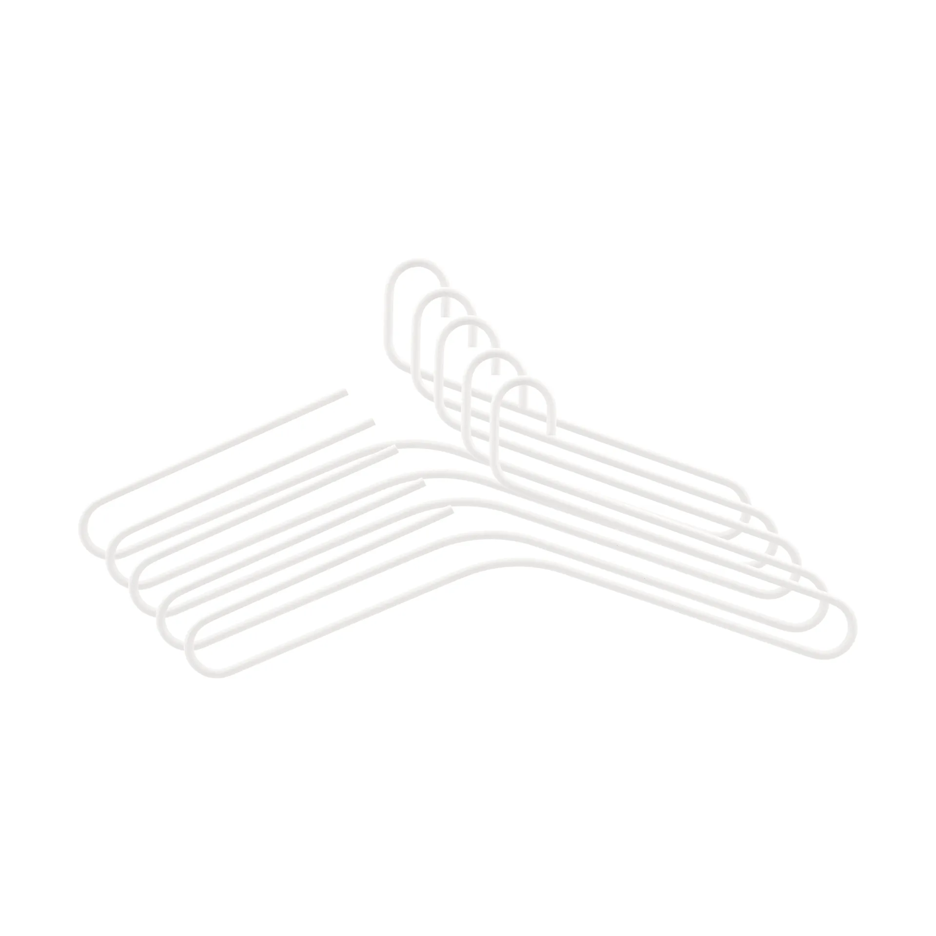 Smooth ハンガー 5個, White Scandi Living | スカンジリビング