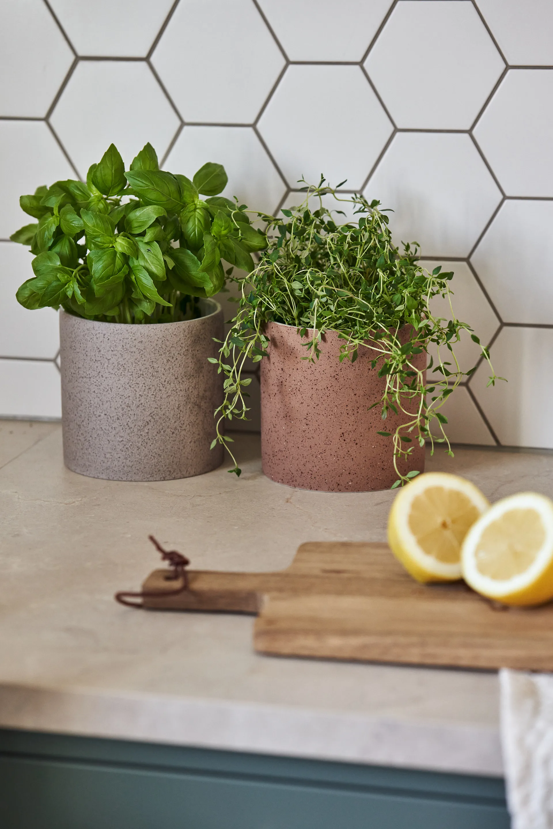 Speckled 植木鉢 Ø12 cm, Beige Scandi Living | スカンジリビング