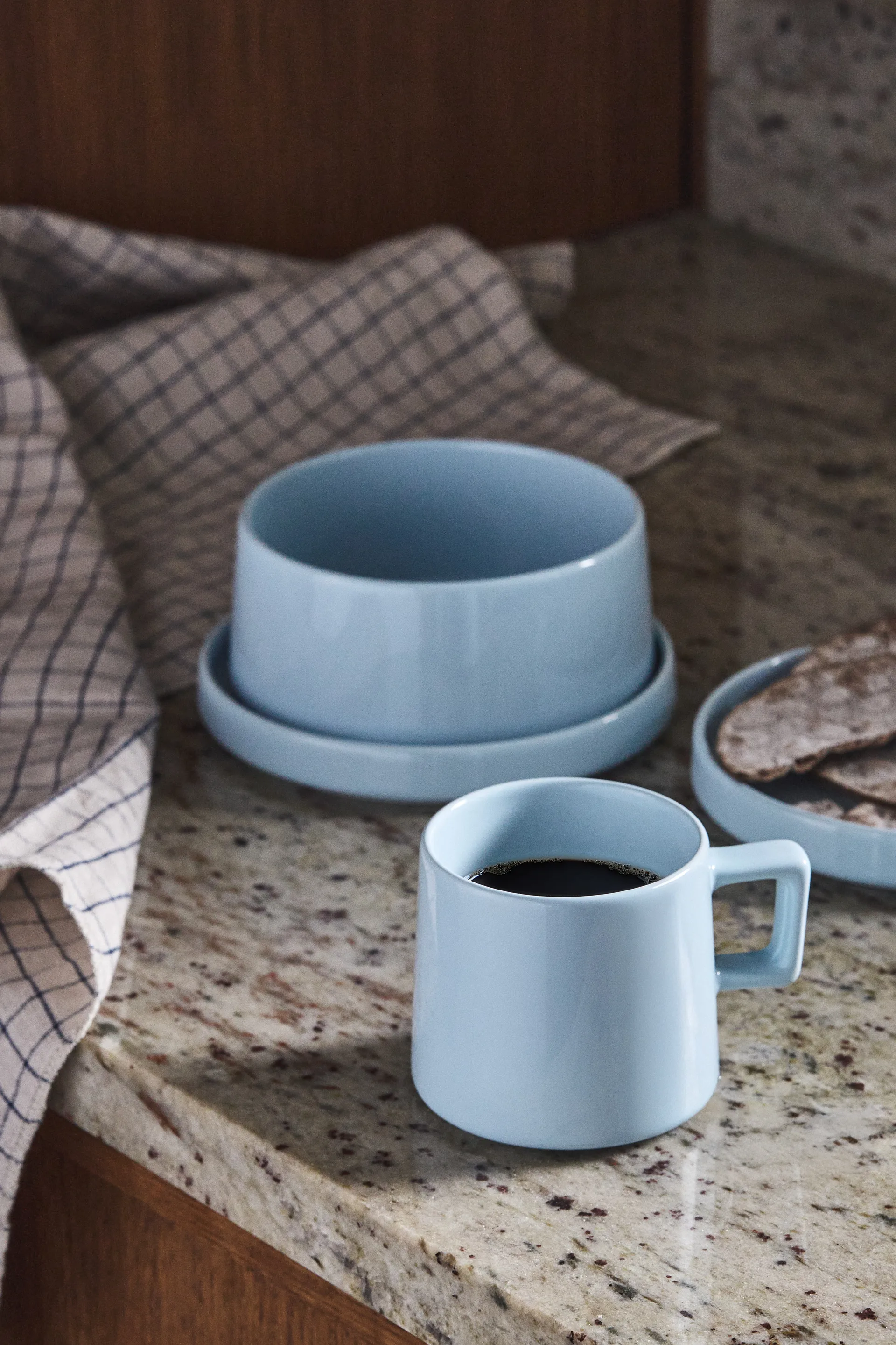Taper ブレックファストセット 12点 - Light blue Scandi Living