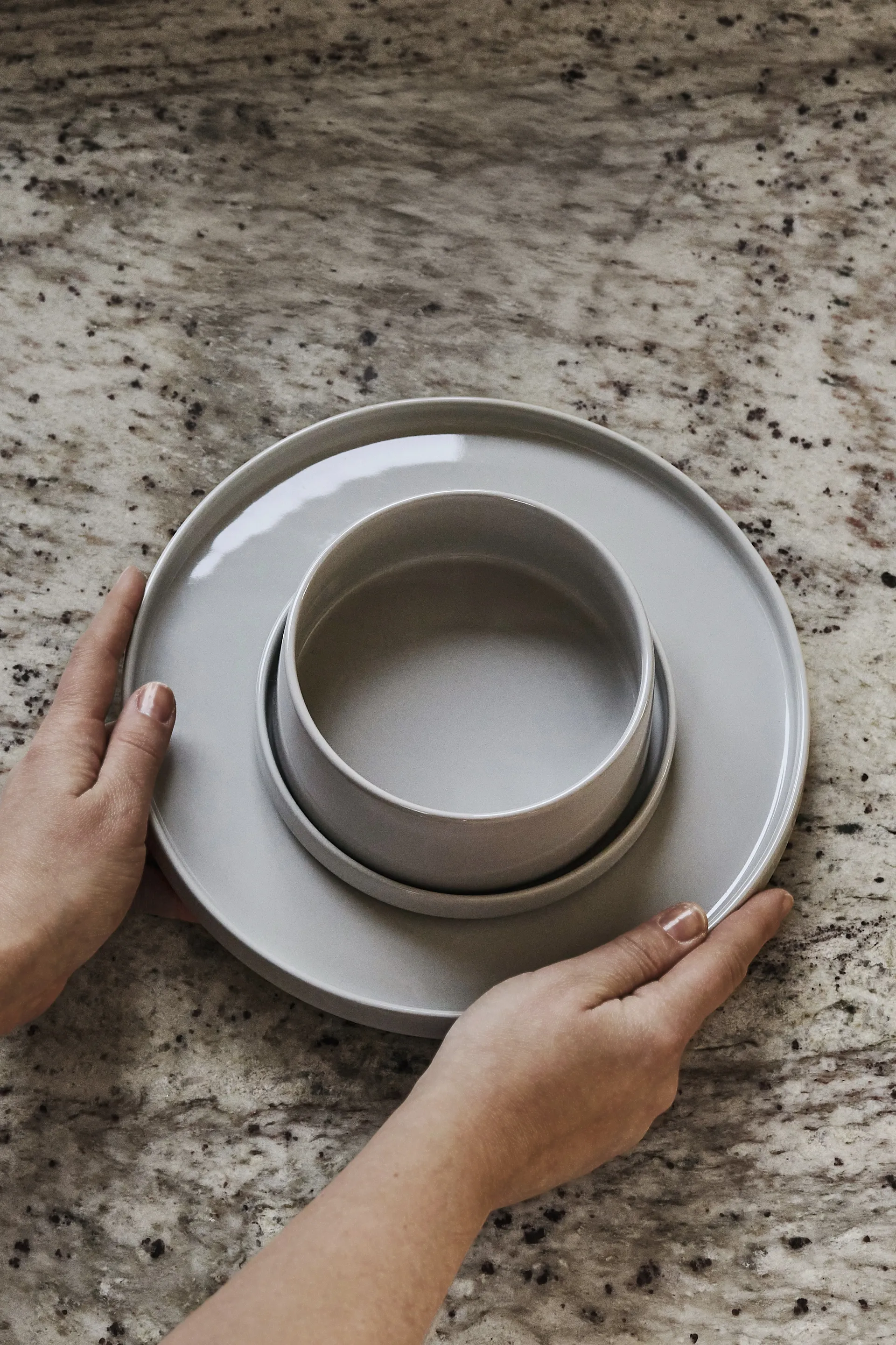 Taper サービングセット 12点 - Light grey,  Scandi Living