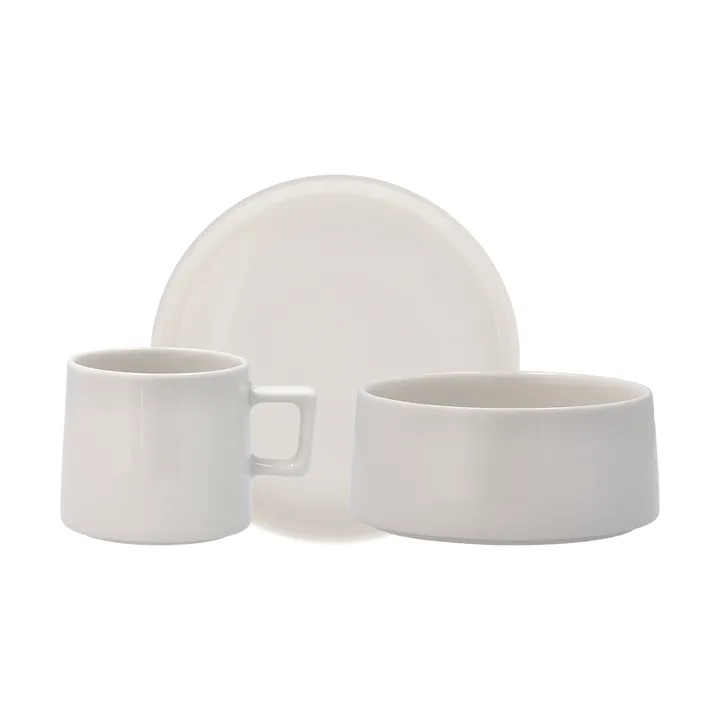 Taper ブレックファストセット 12点 - White - Scandi Living
