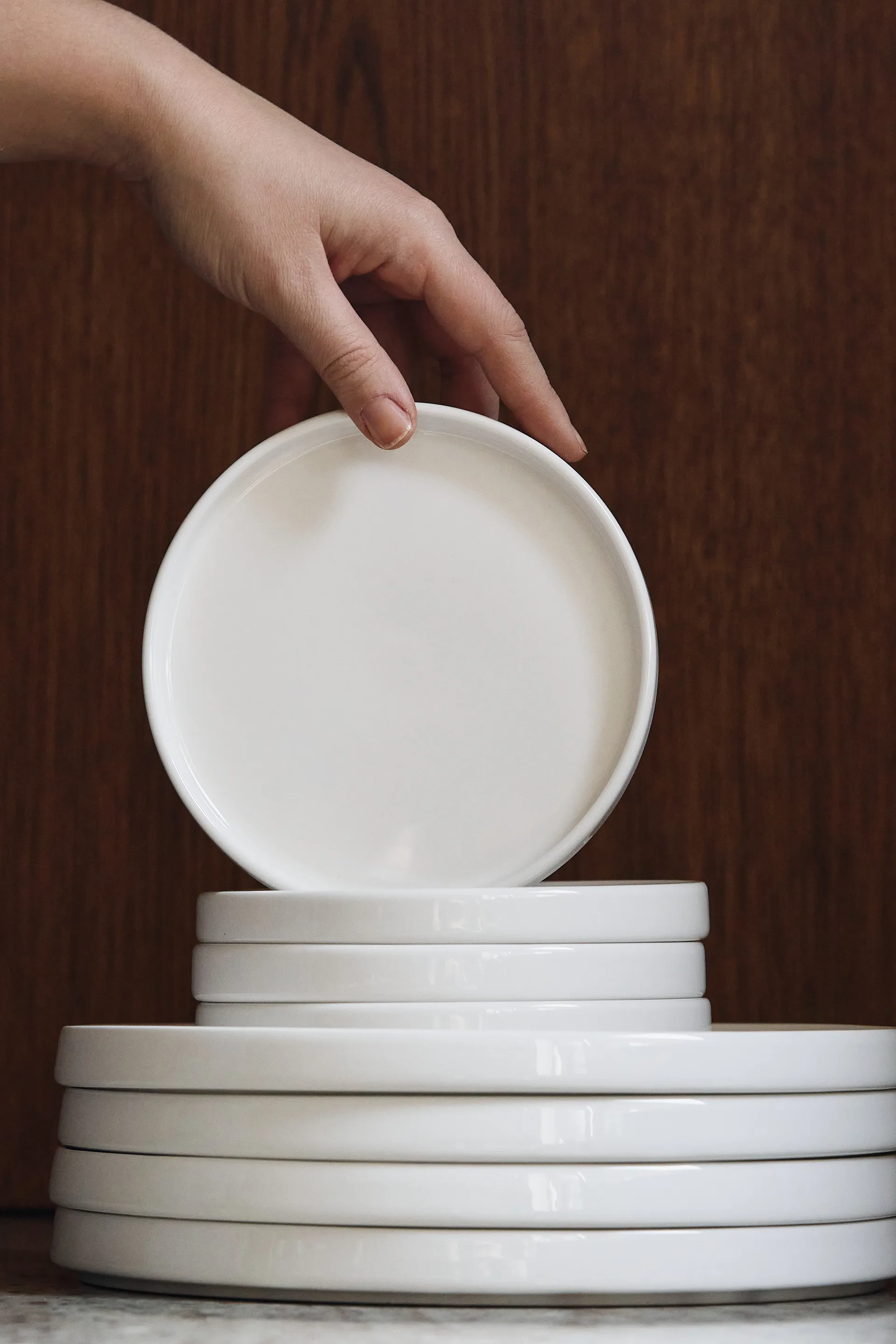 Taper プレート 26cm, White Scandi Living | スカンジリビング