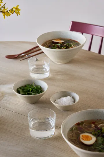 Terra サービングボウル - Beige Stoneware, Ø12 cm - Scandi Living | スカンジリビング