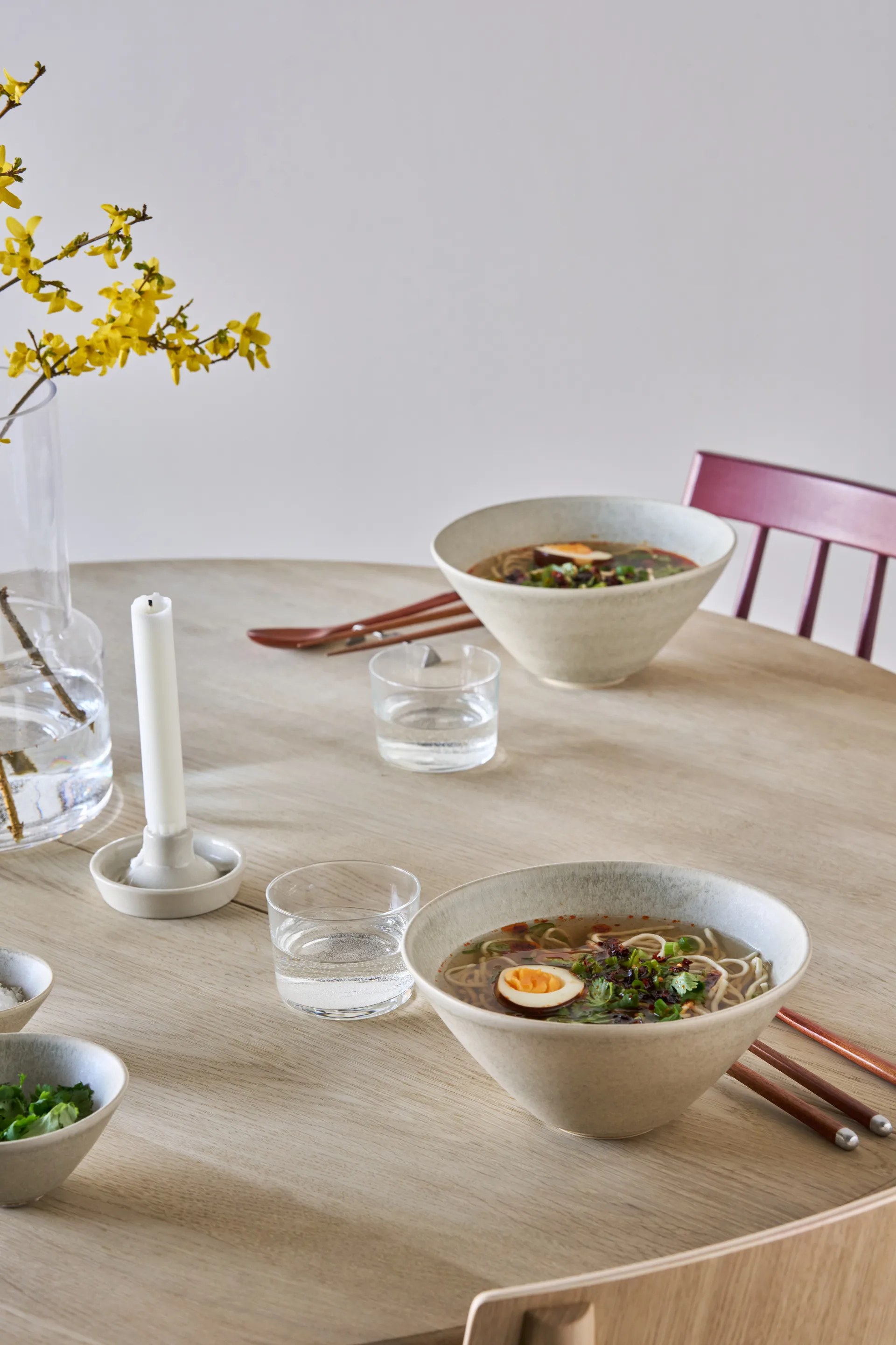 Terra ラーメンボウル, Beige Stoneware, Ø20 cm Scandi Living | スカンジリビング