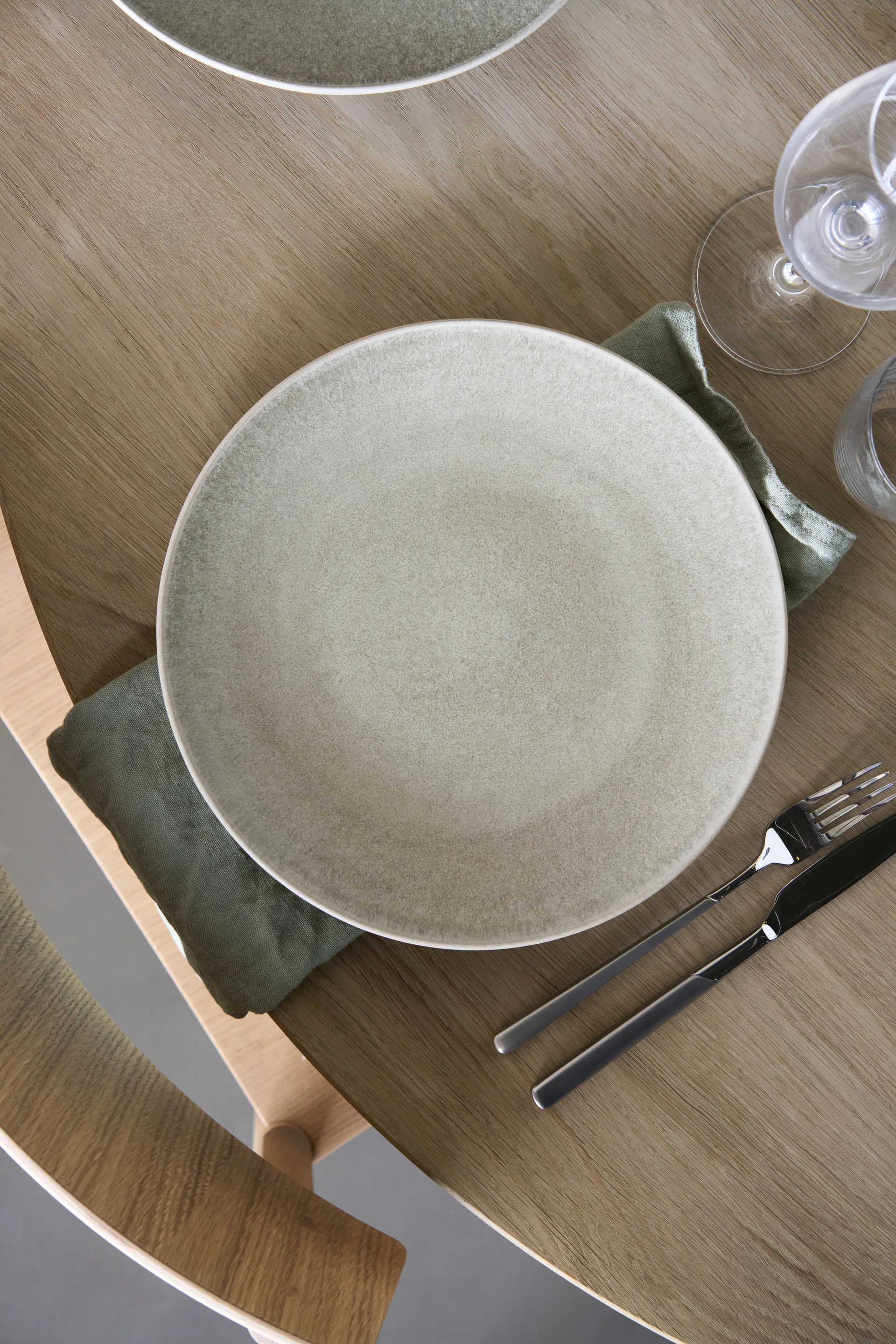 Terra ディナープレート, Beige Stoneware, Ø26,5 cm Scandi Living | スカンジリビング