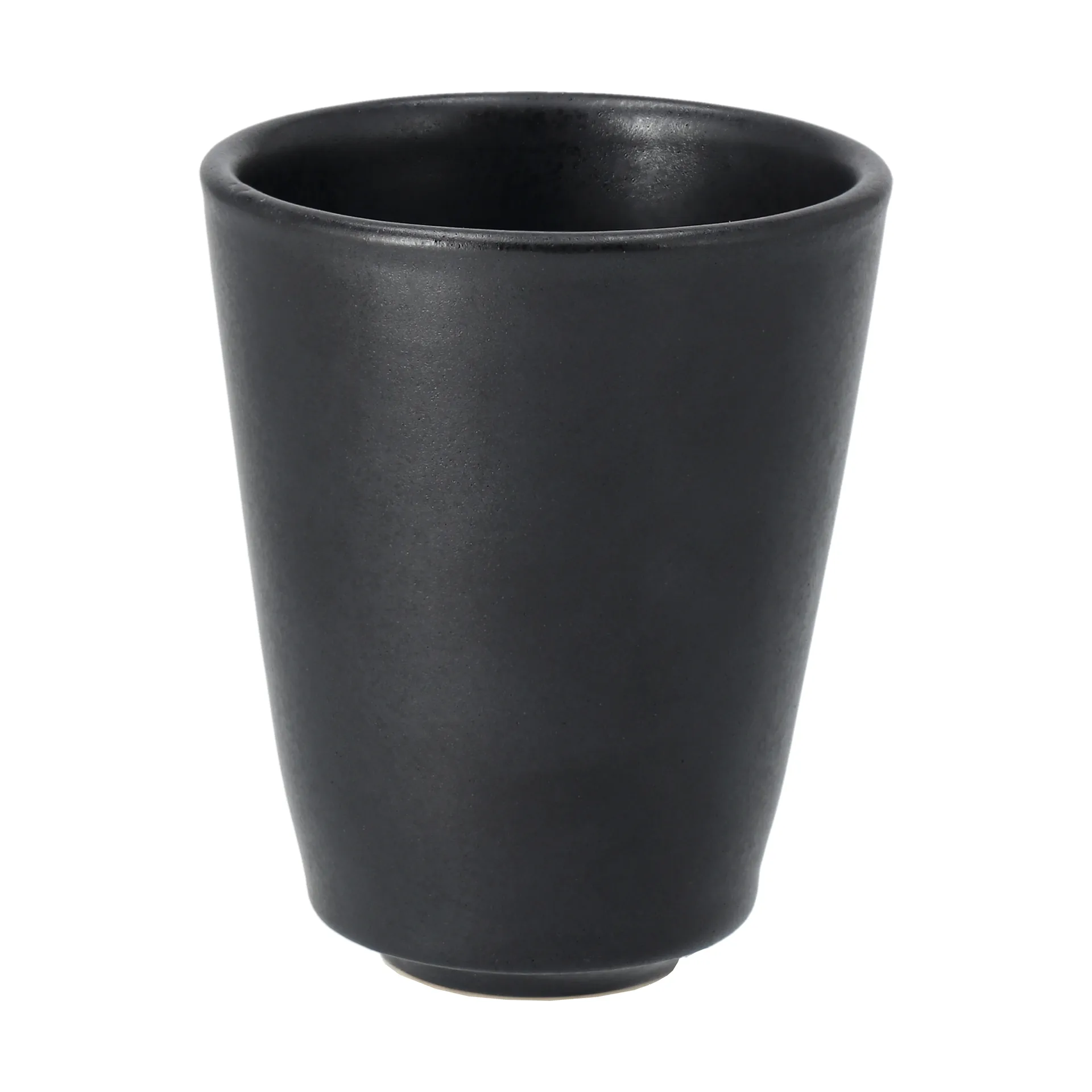 Terra カプチーノカップ, Black Stoneware, 14,5 cl Scandi Living | スカンジリビング