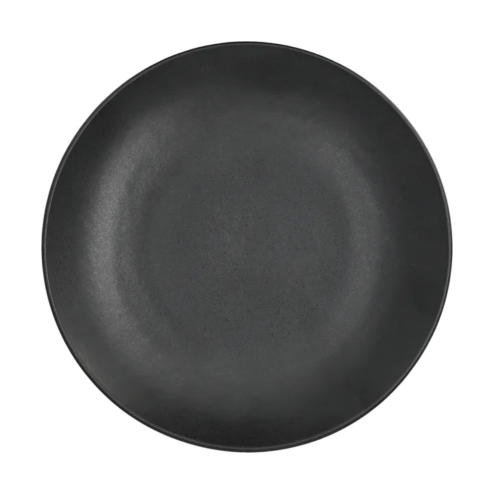 Terra サイドプレート - Black Stoneware, Ø22 cm - Scandi Living | スカンジリビング