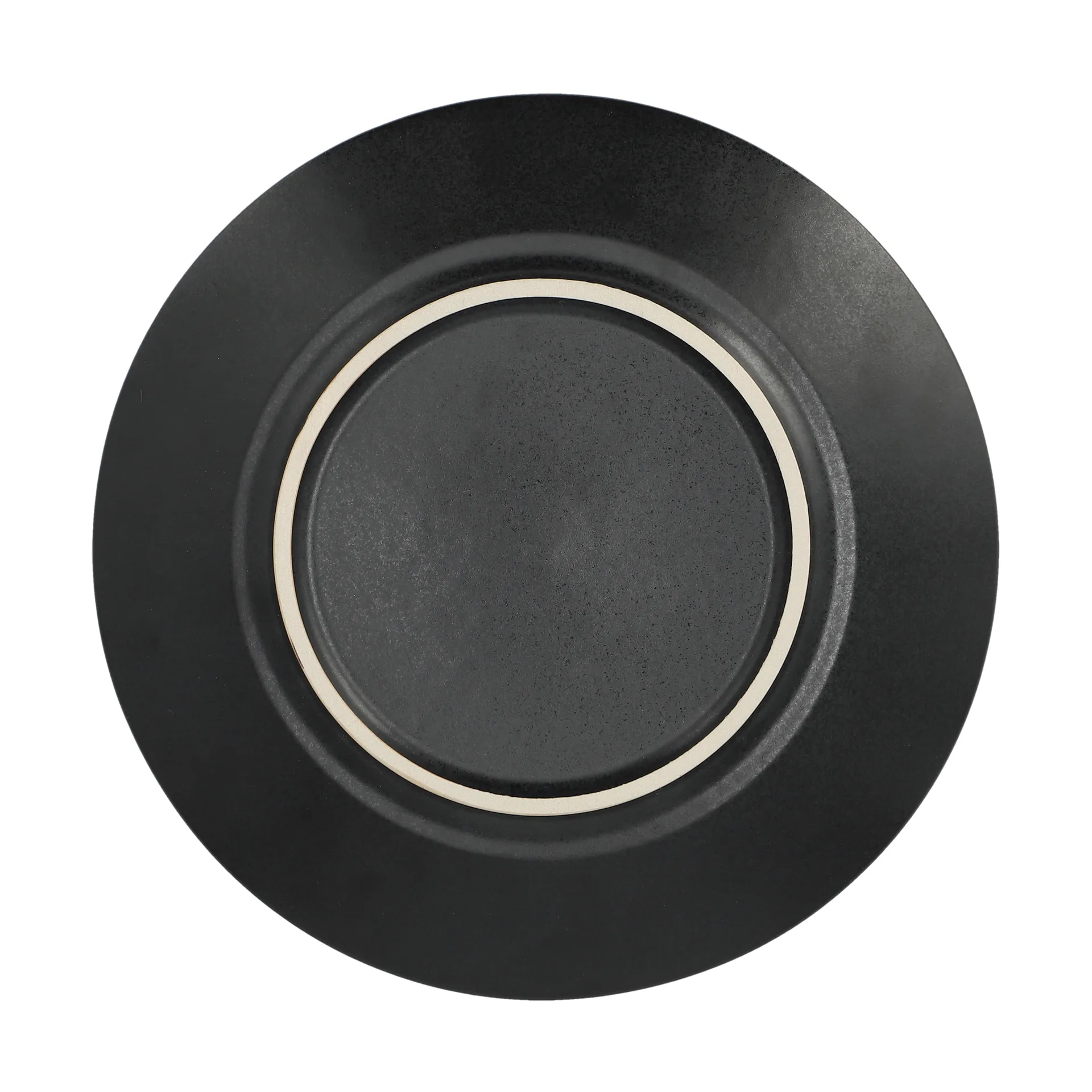 Terra サイドプレート, Black Stoneware, Ø22 cm Scandi Living | スカンジリビング