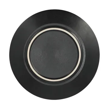 Terra サイドプレート - Black Stoneware, Ø22 cm - Scandi Living | スカンジリビング