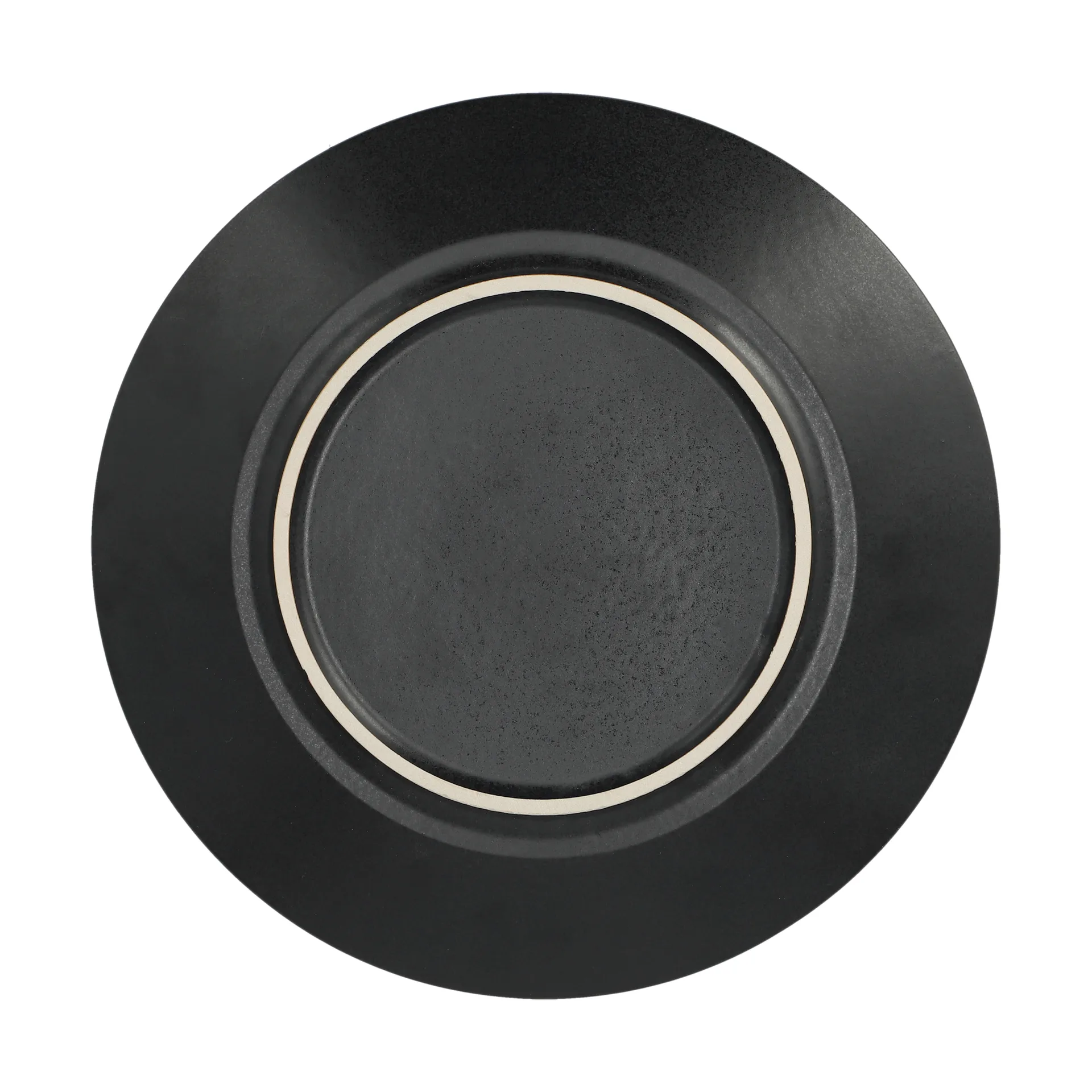 Terra ディナープレート, Black Stoneware, Ø26,5 cm Scandi Living | スカンジリビング