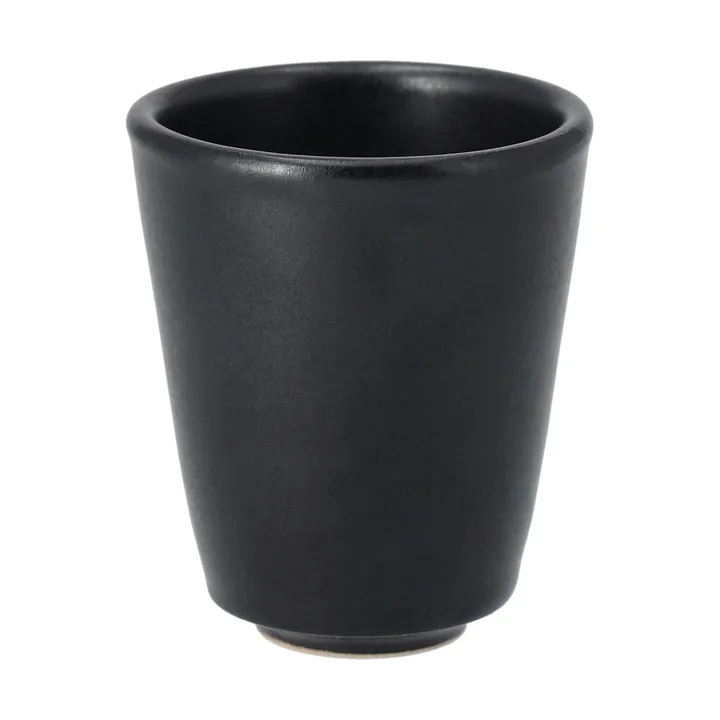 Terra エスプレッソカップ - Black Stoneware, 6,5 cl - Scandi Living | スカンジリビング