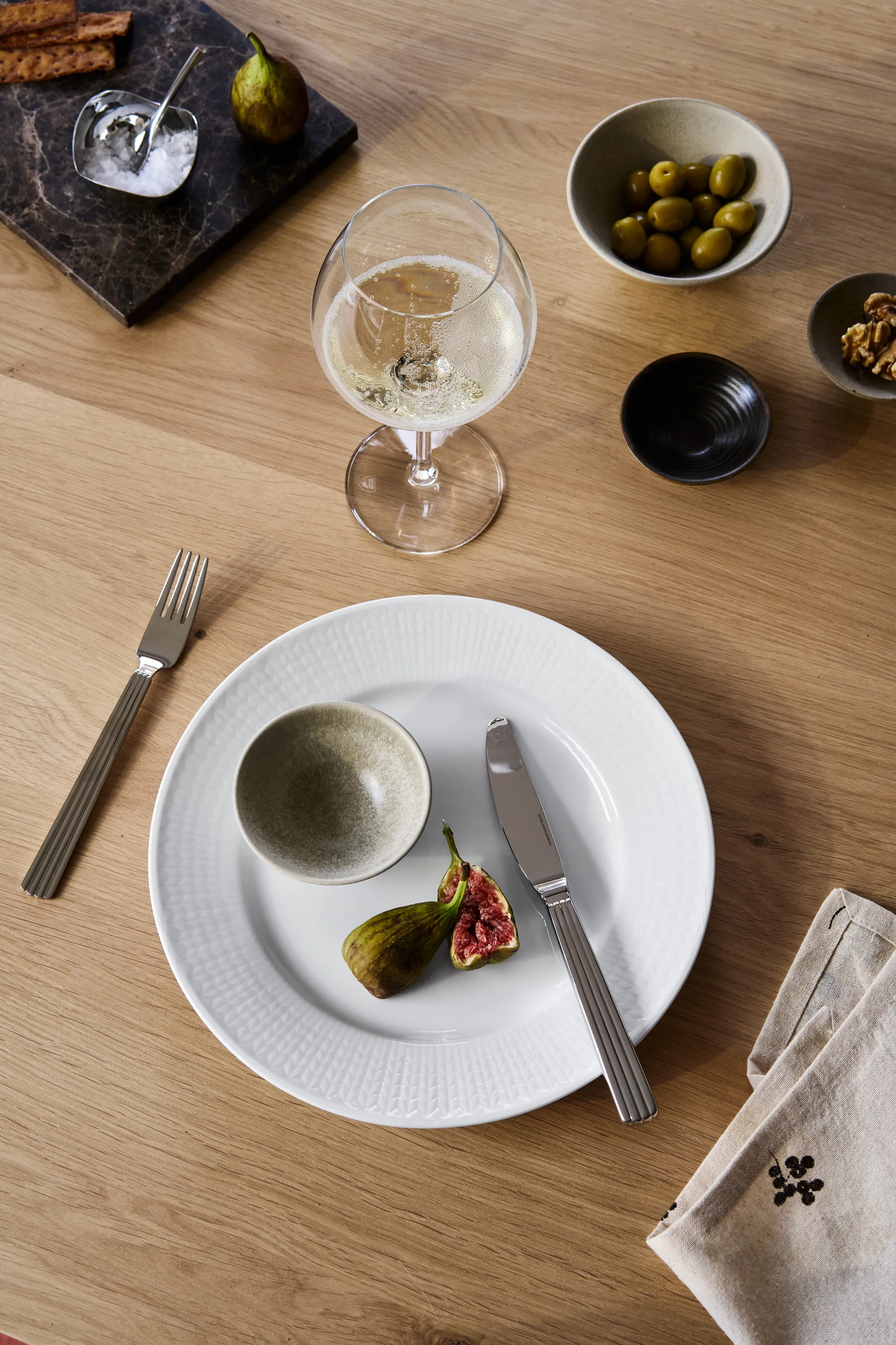 Terra サービングボウル, Black Stoneware, Ø9,5 cm Scandi Living | スカンジリビング