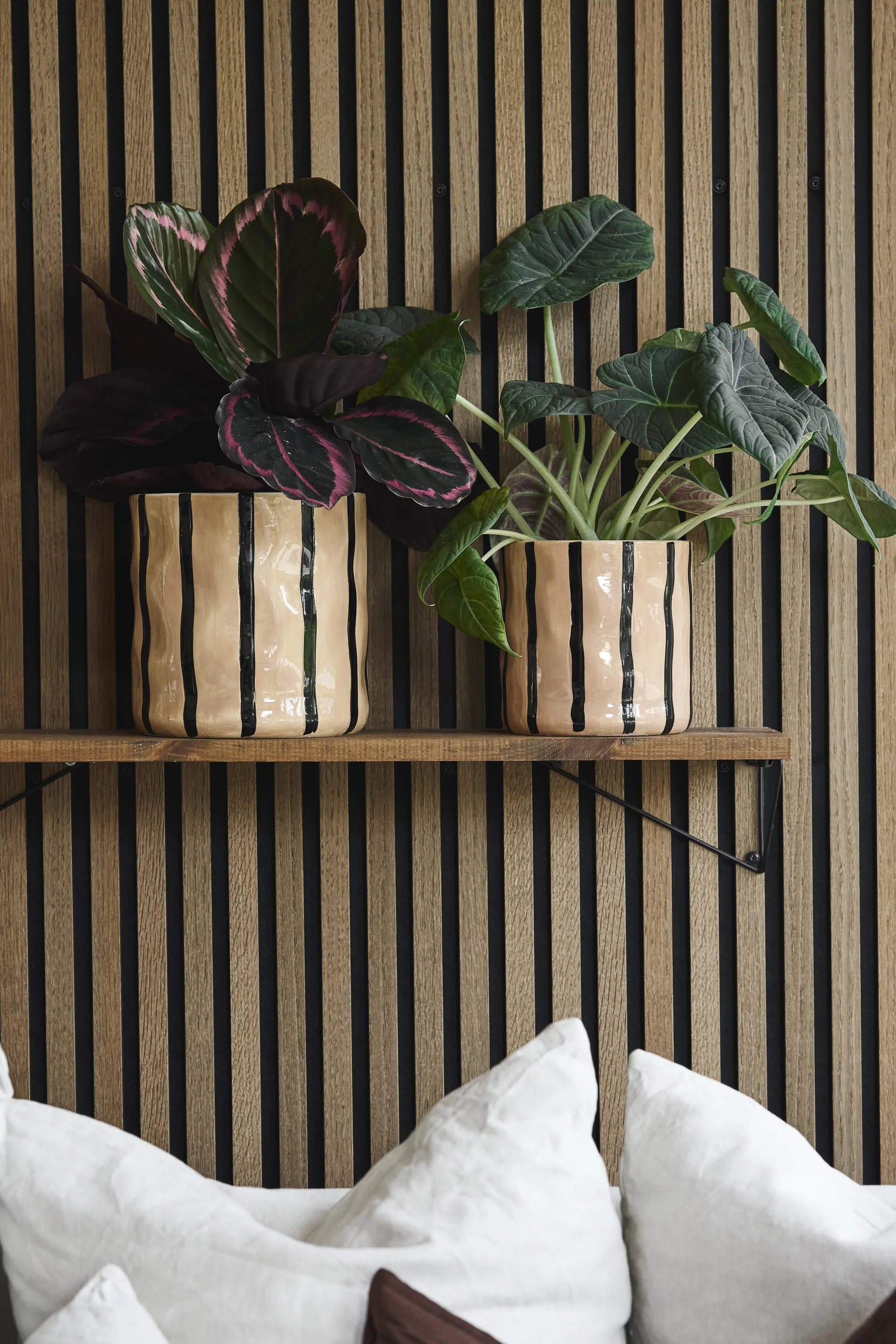 Thrive 植木鉢 Ø16 cm, Beige-black Scandi Living | スカンジリビング