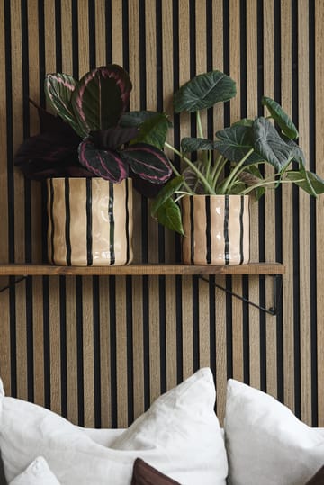 Thrive 植木鉢 Ø16 cm - Beige-black - Scandi Living | スカンジリビング