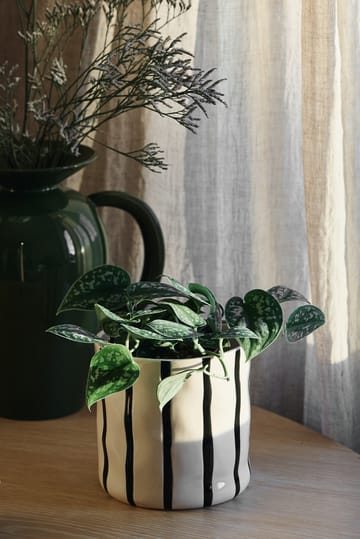 Thrive 植木鉢 Ø16 cm - White-black - Scandi Living | スカンジリビング