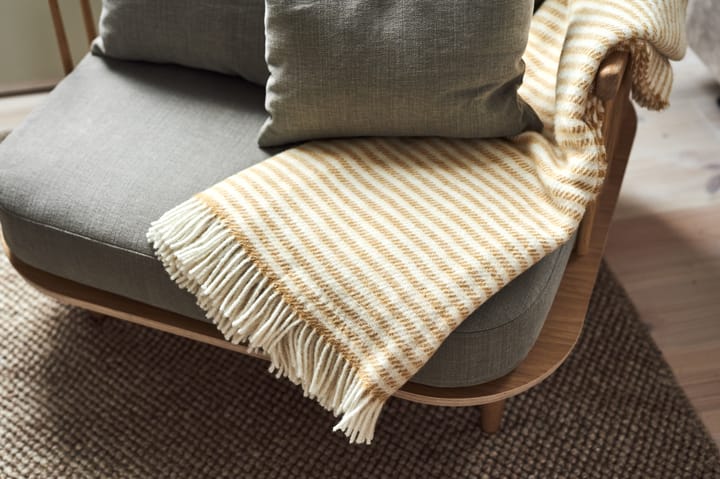 Tidal ウールスロー 130x180 cm, Mustard Scandi Living | スカンジリビング