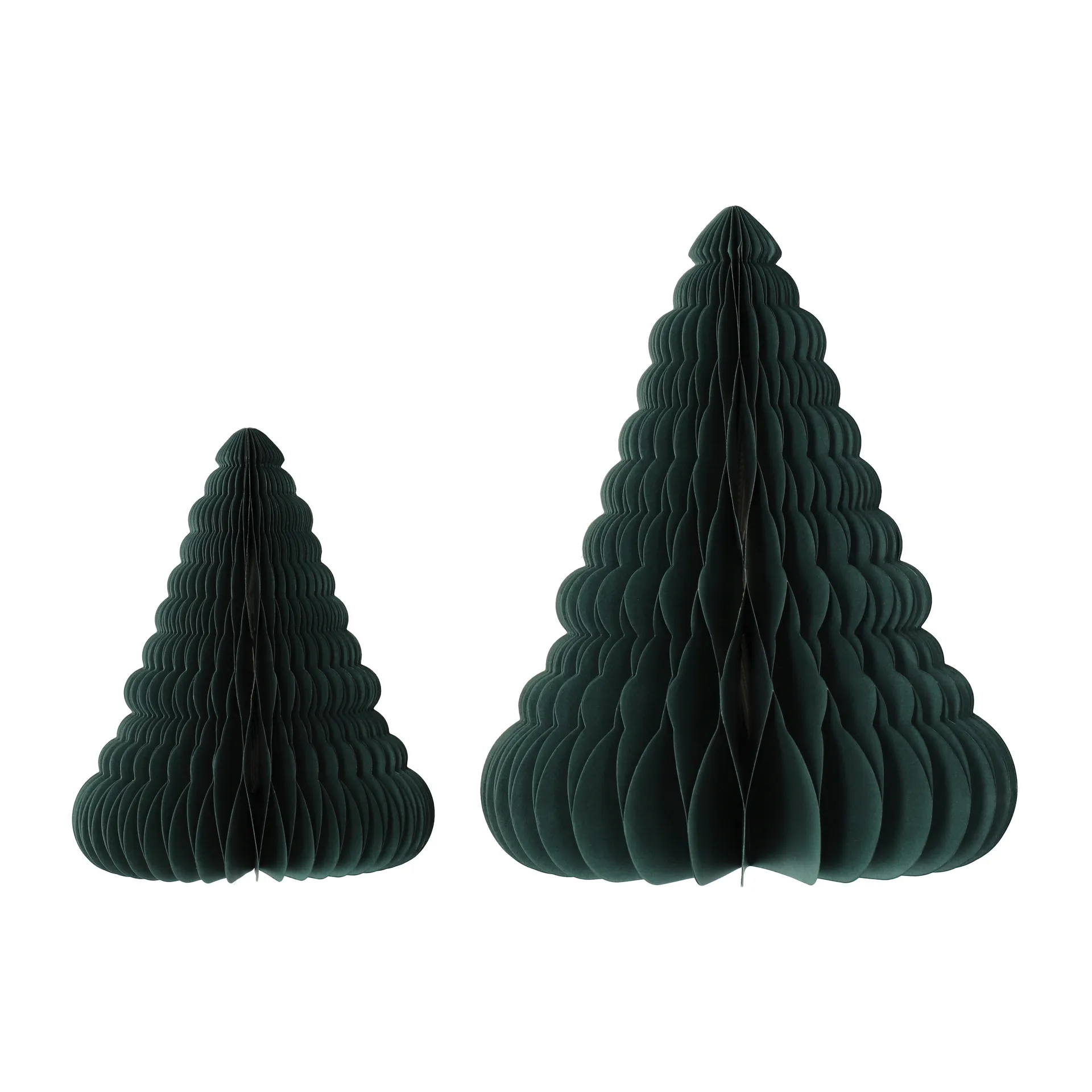 Trees クリスマスツリーデコレーション 2個セット, Forest Green Scandi Living | スカンジリビング