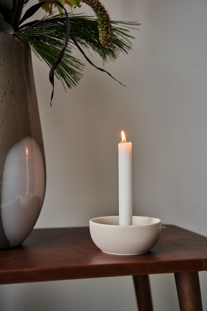 Valley キャンドルスティック Ø12 cm, Beige Scandi Living | スカンジリビング