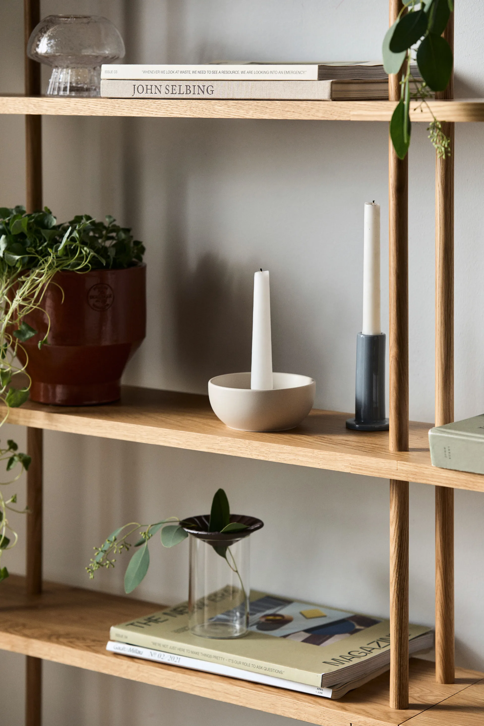 Valley キャンドルスティック Ø12 cm, Beige Scandi Living | スカンジリビング