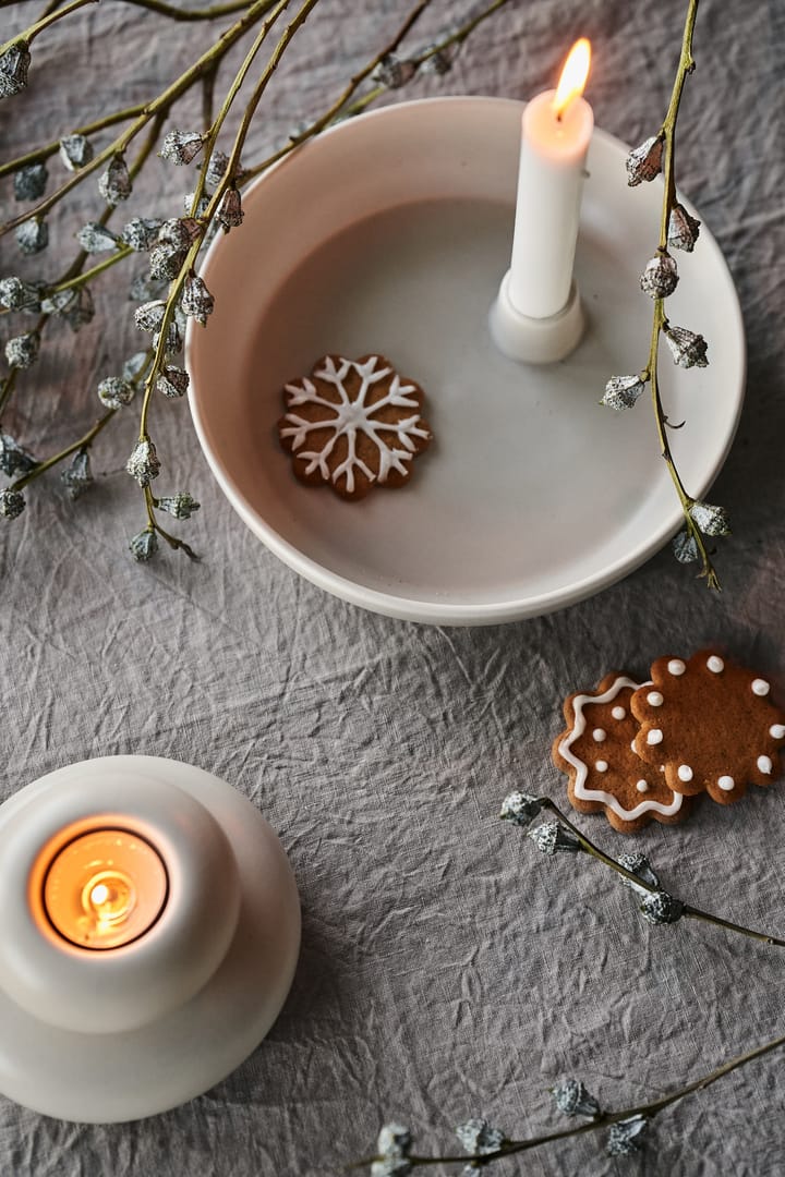 Valley キャンドルスティック Ø21 cm, Beige Scandi Living | スカンジリビング