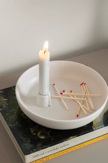 Valley キャンドルスティック Ø21 cm - White - Scandi Living | スカンジリビング