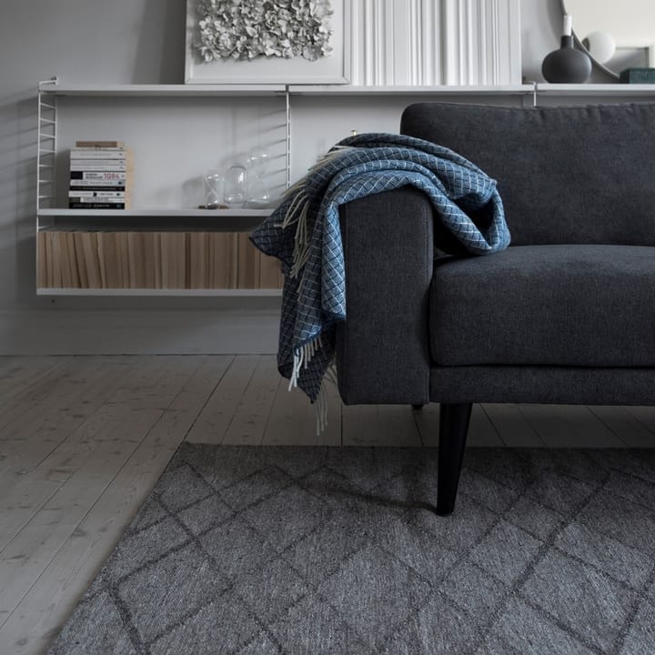 Wicker ウールスロー, dark blue Scandi Living | スカンジリビング