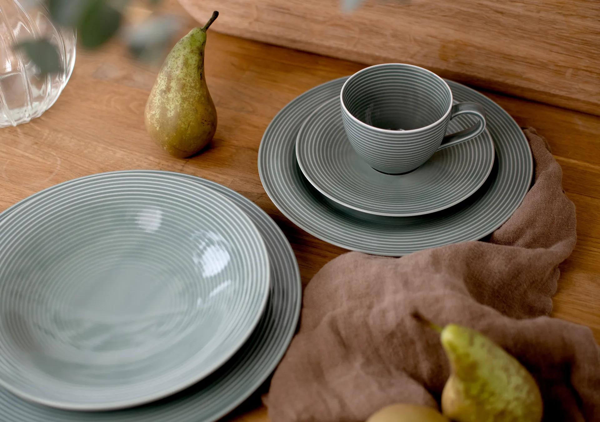 Beat サービスセット 12点, Pearl grey Seltmann Weiden