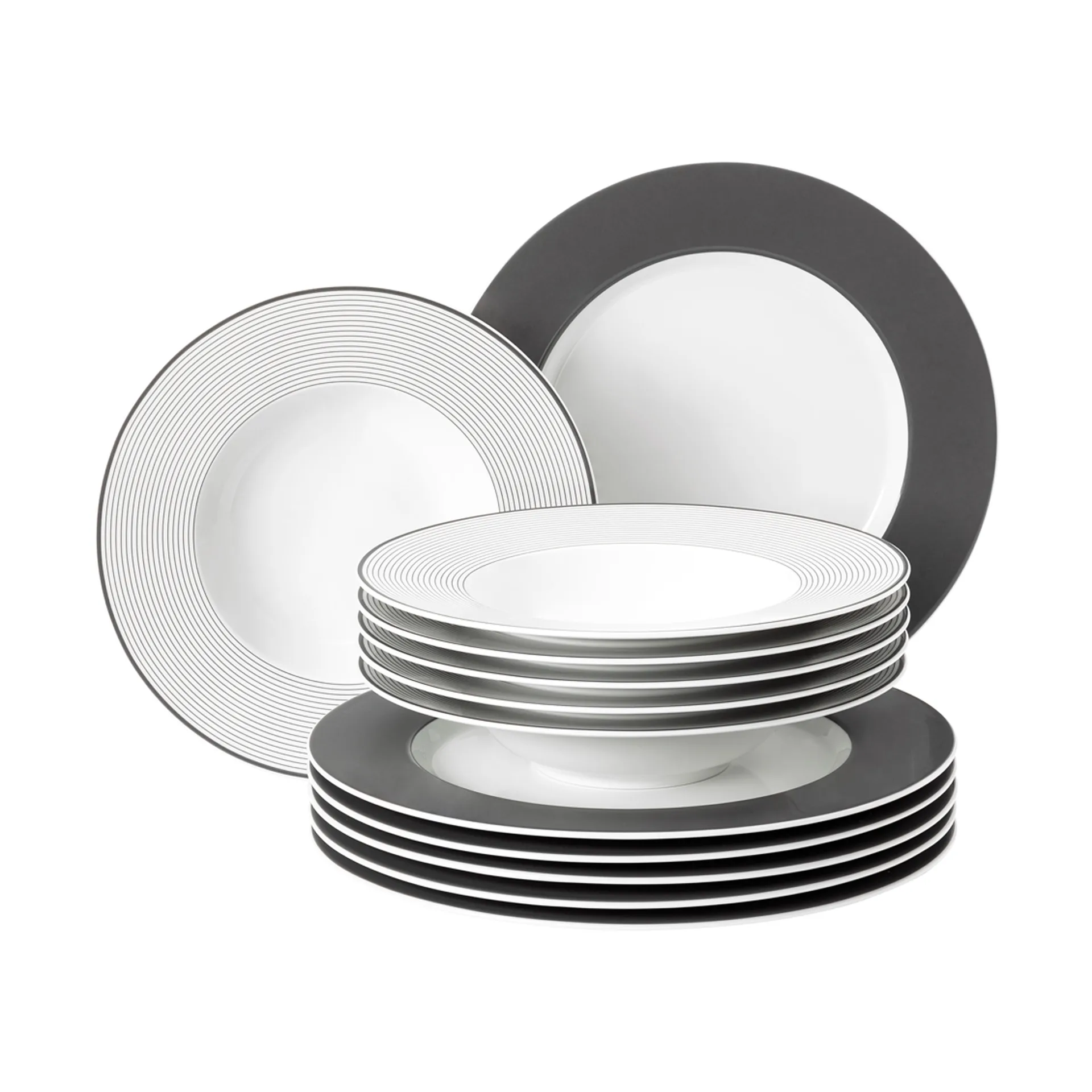 No Limits サービスセット 12点, Antracite Seltmann Weiden