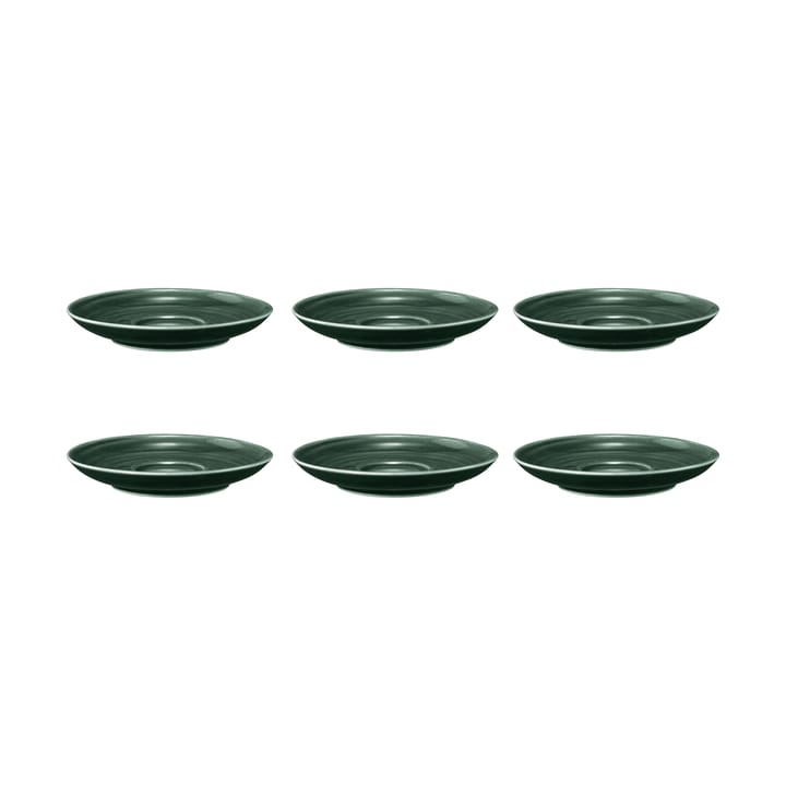Terra コーヒーソーサー Ø12 cm 6個 - Moss Green - Seltmann Weiden