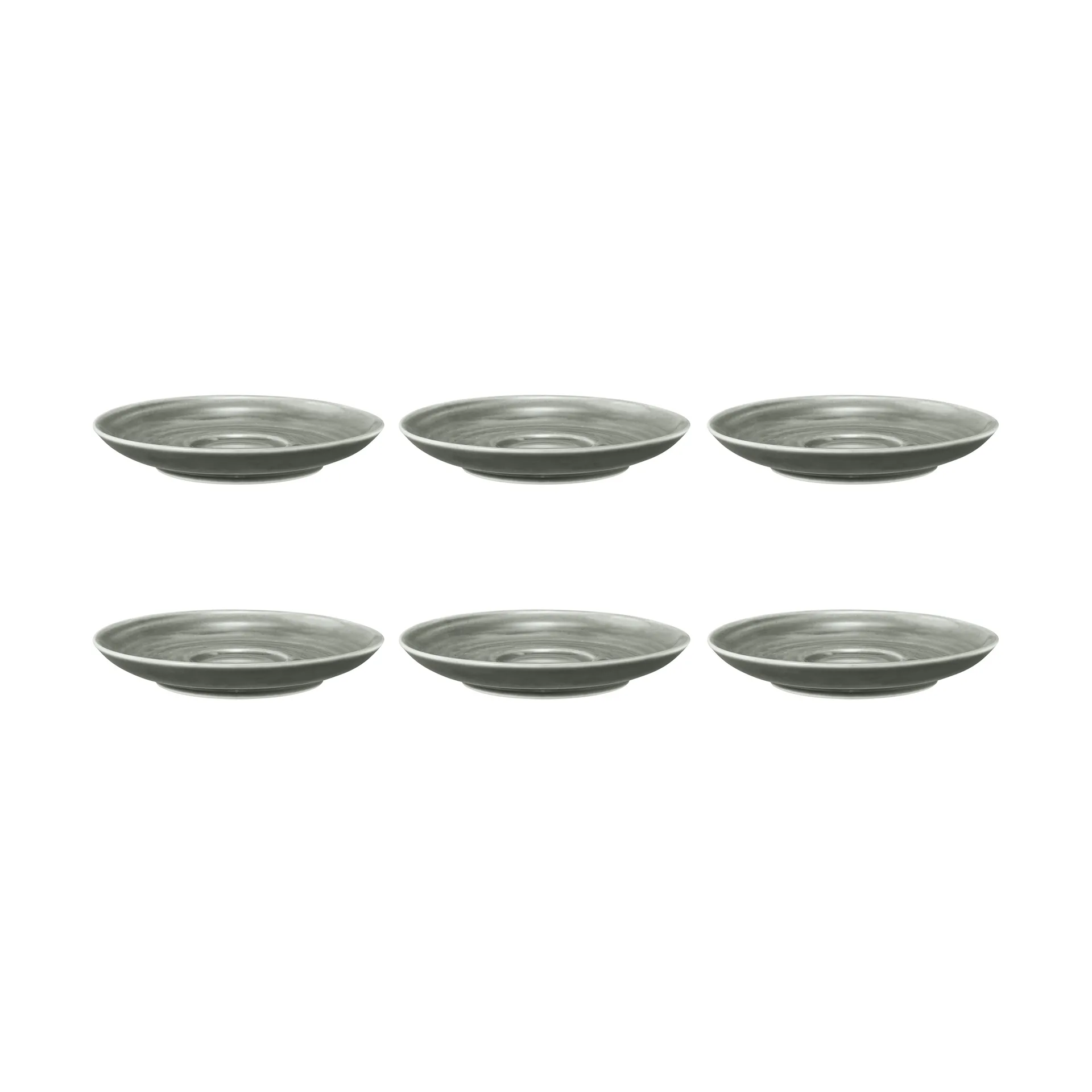 Terra コーヒーソーサー Ø12 cm 6個, Pearl Grey Seltmann Weiden