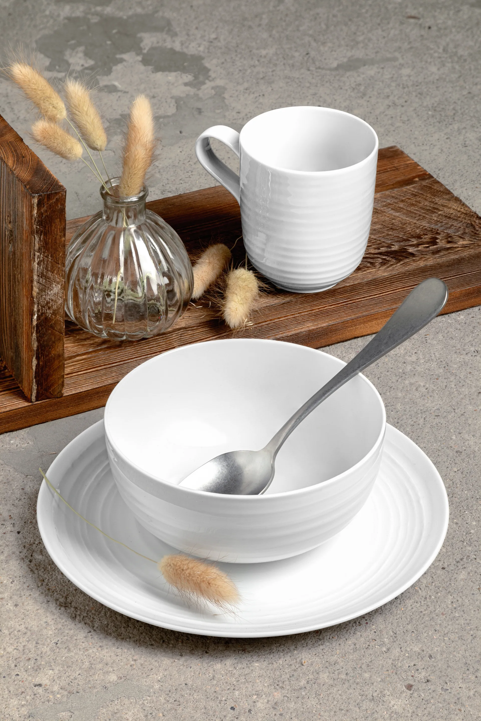 Terra ボウル Ø15 cm 4個, White Seltmann Weiden