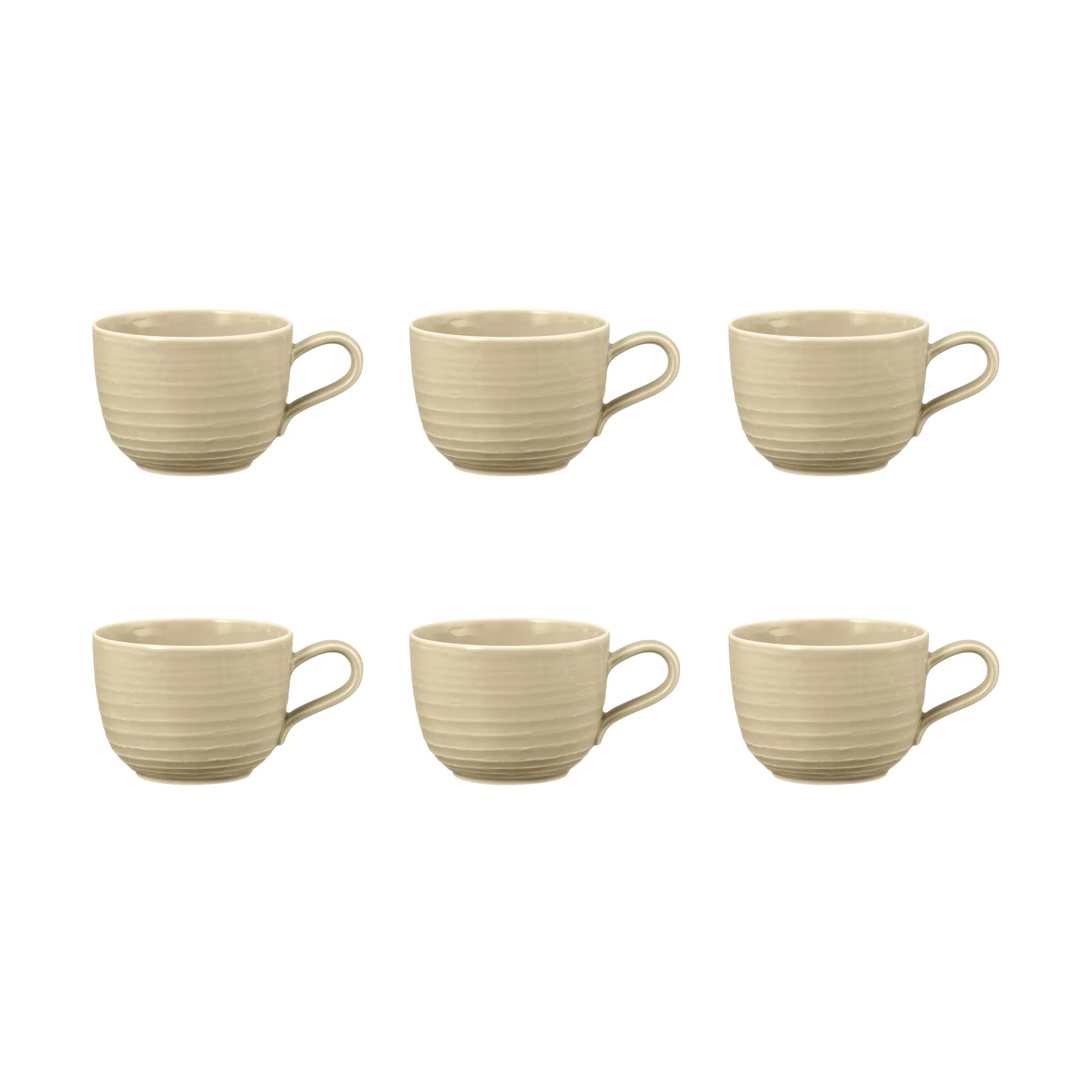 Terra カップ 26 cl 6個, Sand Beige Seltmann Weiden