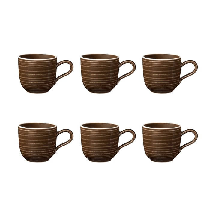 Terra エスプレッソカップ 9 cl 6個, Earth Brown Seltmann Weiden