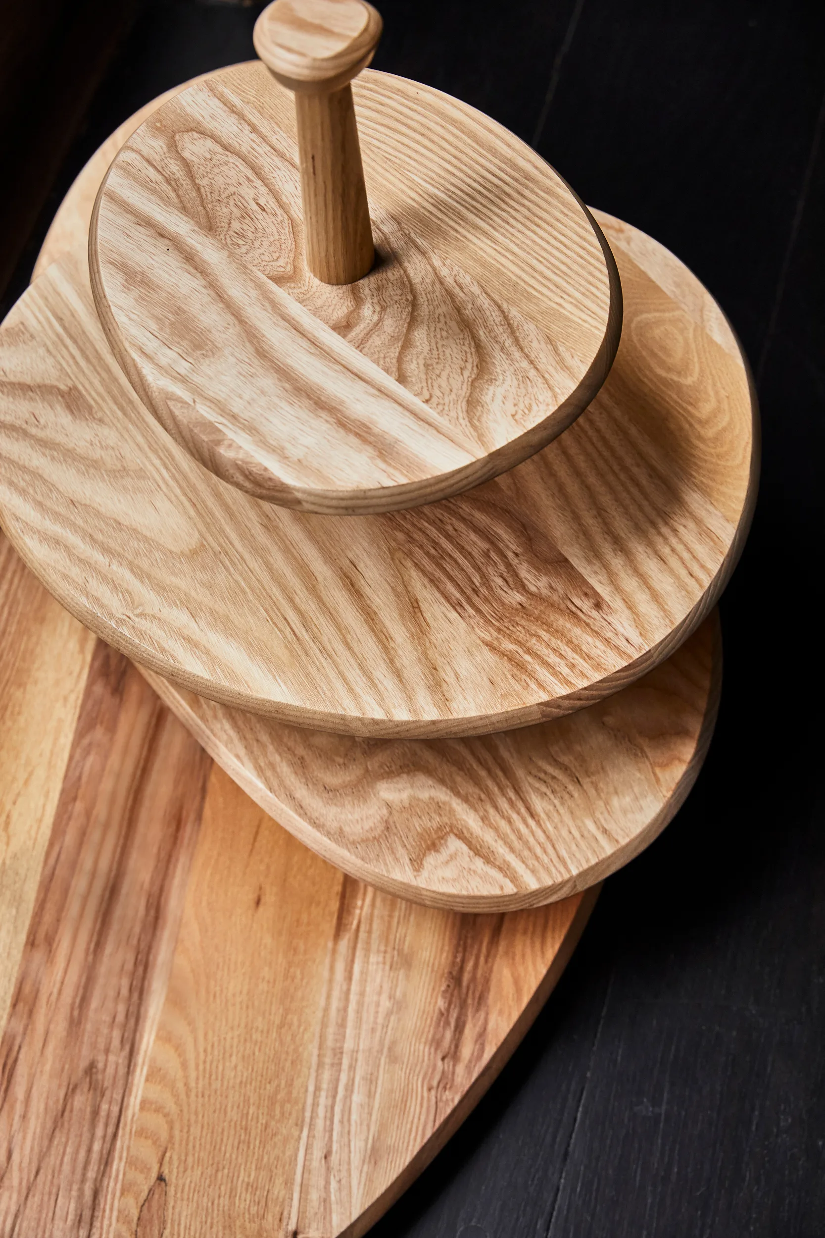 Dune 01 ケーキスタンド 2段, Ash Serax | セラックス