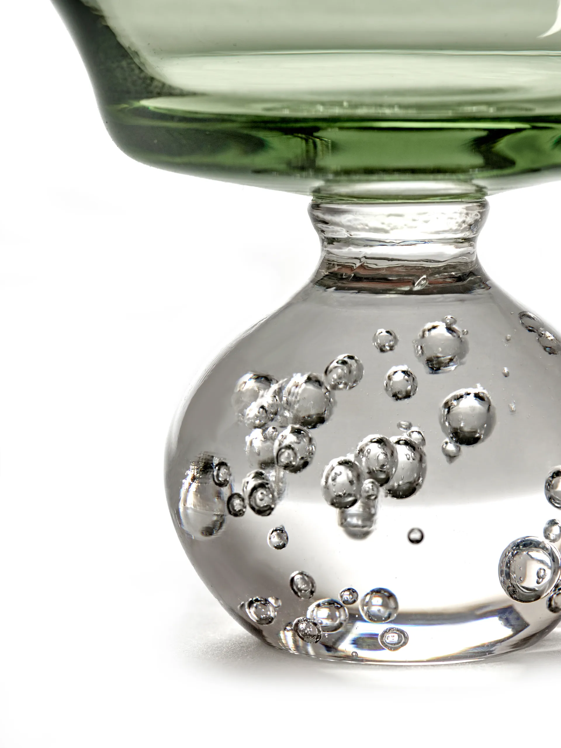 Eternal スノーステム グラス M 9.2 cm, Green Serax | セラックス