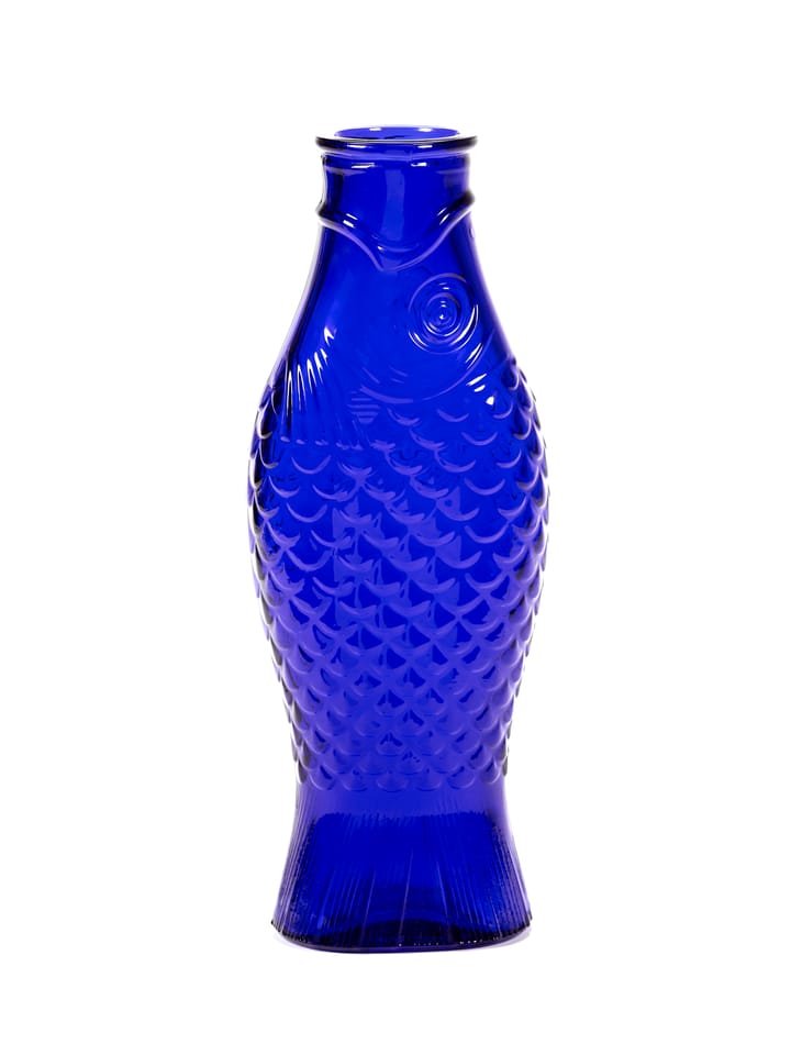 Fish and Fish グラス ボトル 1 l - Cobalt blue - Serax | セラックス