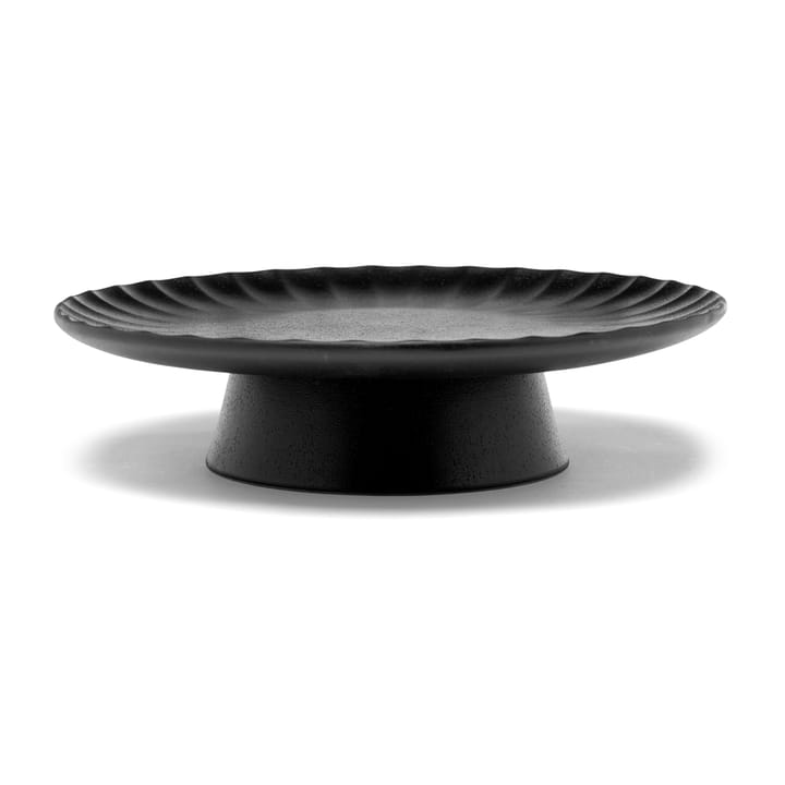 Inku ケーキプレート 24 cm, Black Serax | セラックス