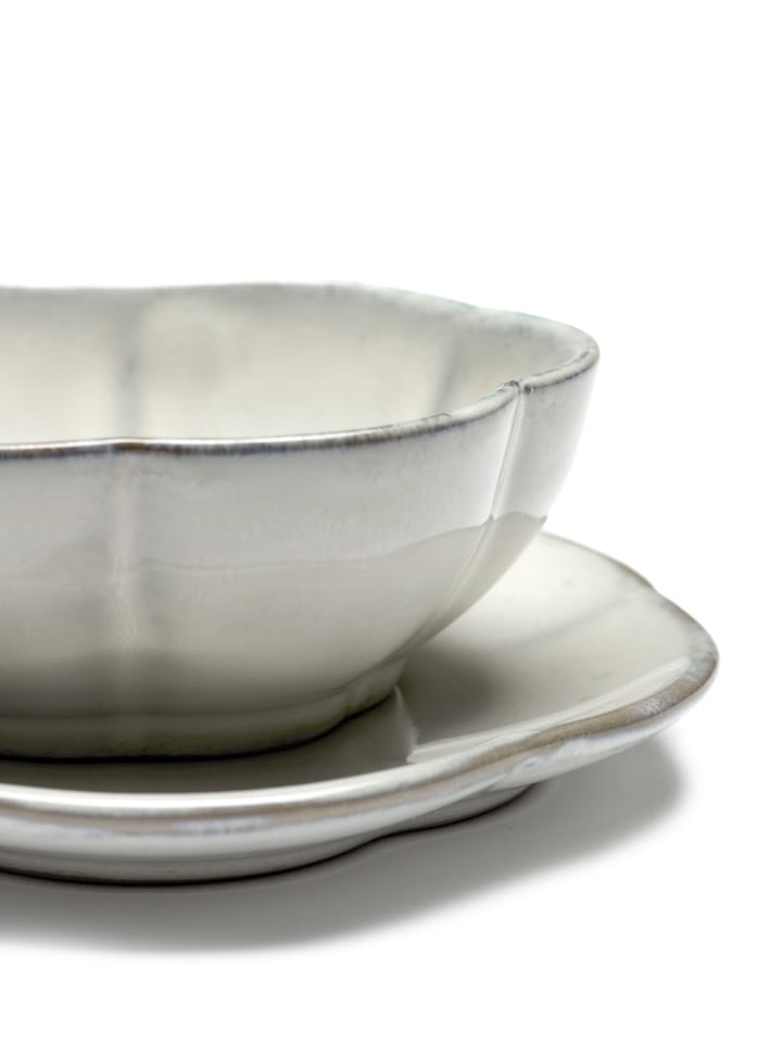 Inku リッジド ボウル M 11 cm, White Serax | セラックス