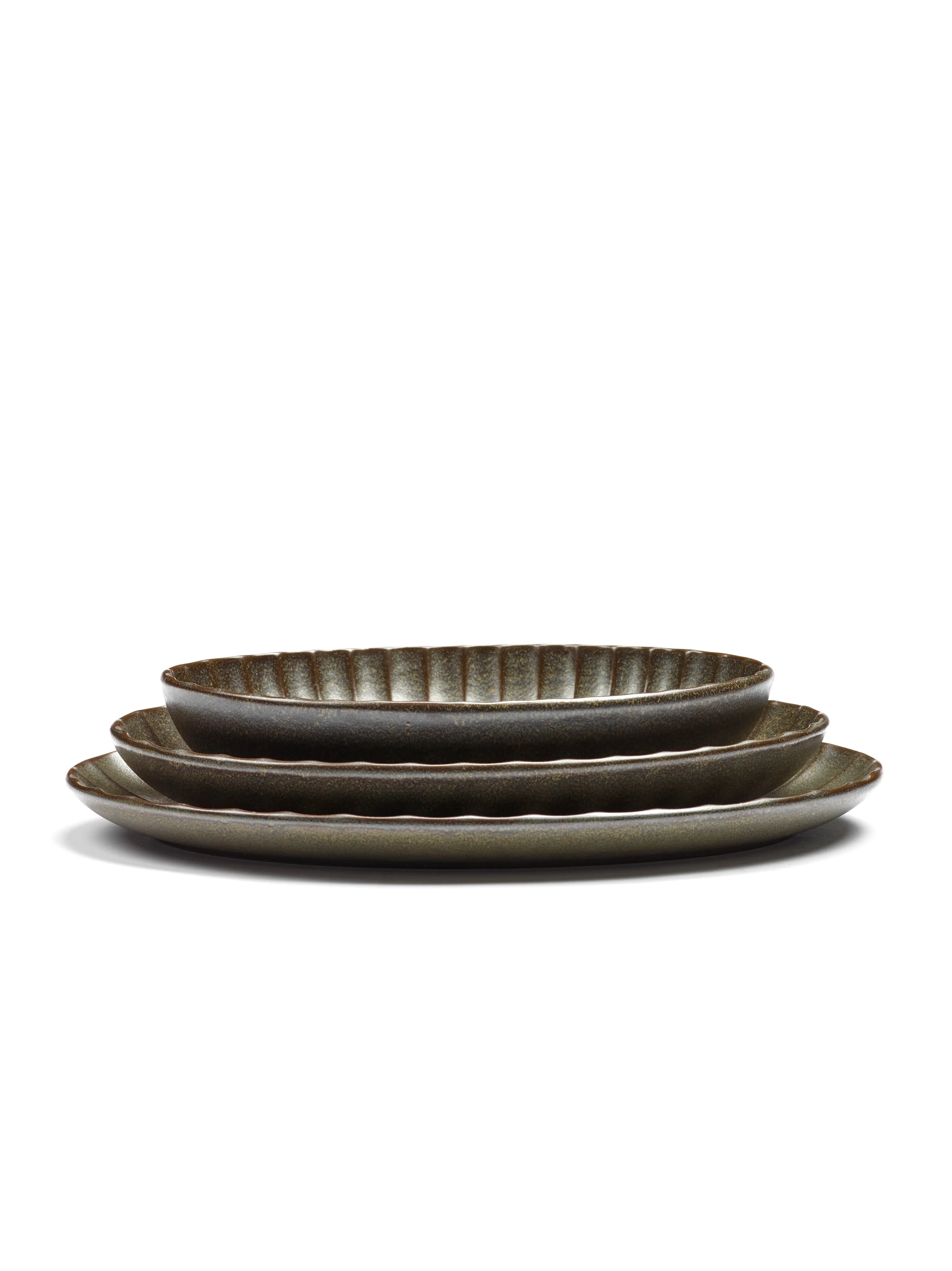 Serax | セラックス からのInku サービングボウル oval S 13x19 cm