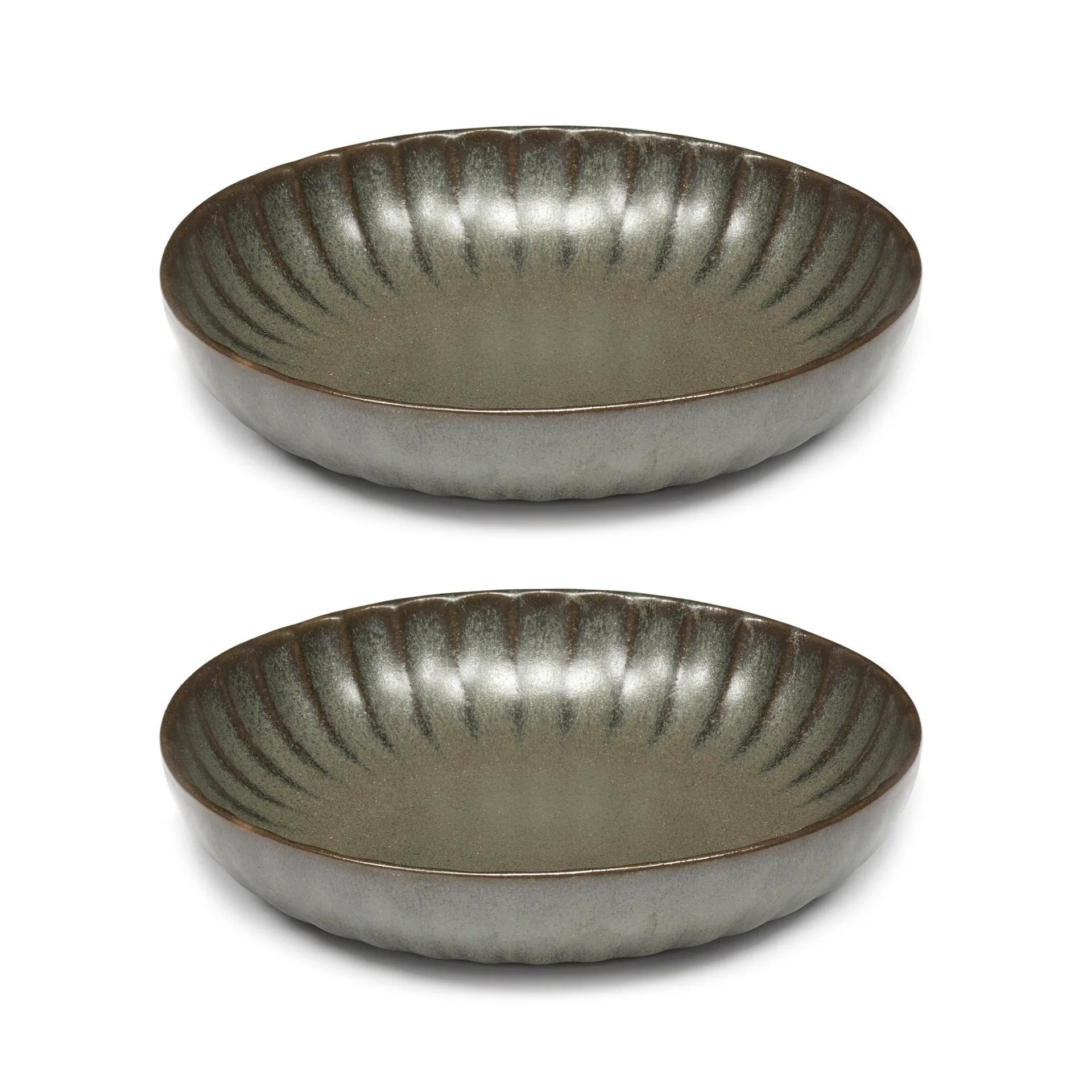 Inku ハイプレート S Ø19 cm 2枚セット, Green Serax | セラックス