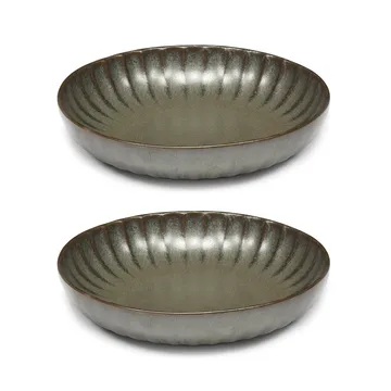 Inku ハイプレート S Ø19 cm 2枚セット - Green - Serax | セラックス